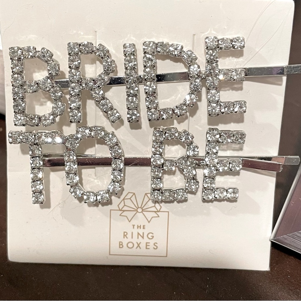 2/$10 Bride-To-Be Hair Pins